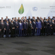Heads of states and governments pose for a family photo during the opening day of the World Climate Change Conference 2015
